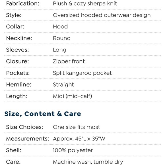 Oversized Hoodie Blanket/ Snuggie HSN - Picture 6 of 6